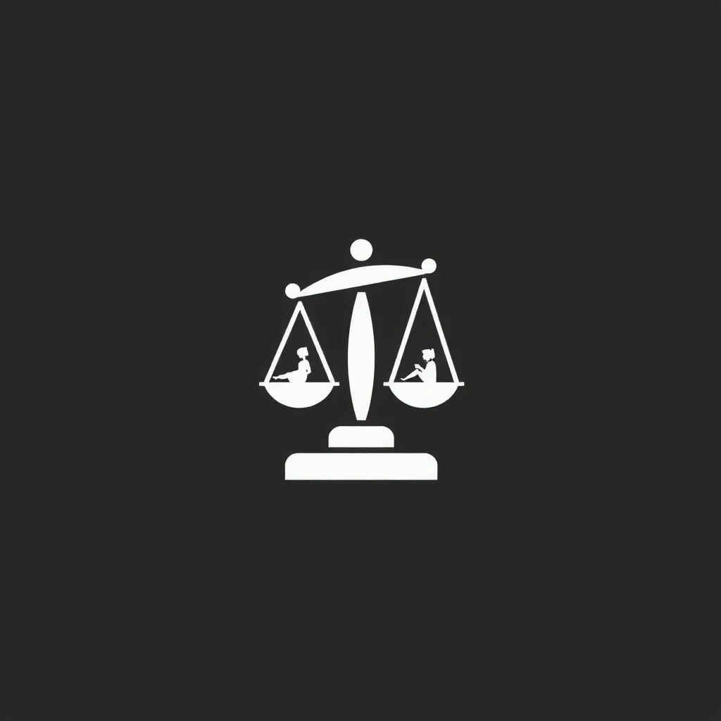 Icon representing balance and well-being